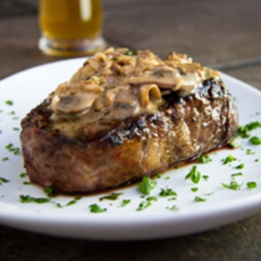 Mushroom and Olive Mediterranean Steak