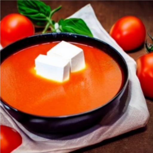Tomato Mozzarella Soup